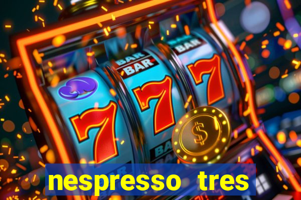 nespresso tres luzes piscando